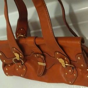 Pebbled Michael Kors Calf Satchel